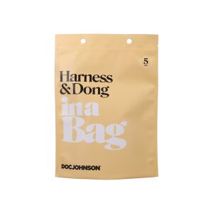 Doc Johnson Umschnallgurt Strap-On Schwarz 12,7 cm