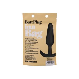 Doc Johnson Anal Plug 5 noir 3,2 cm