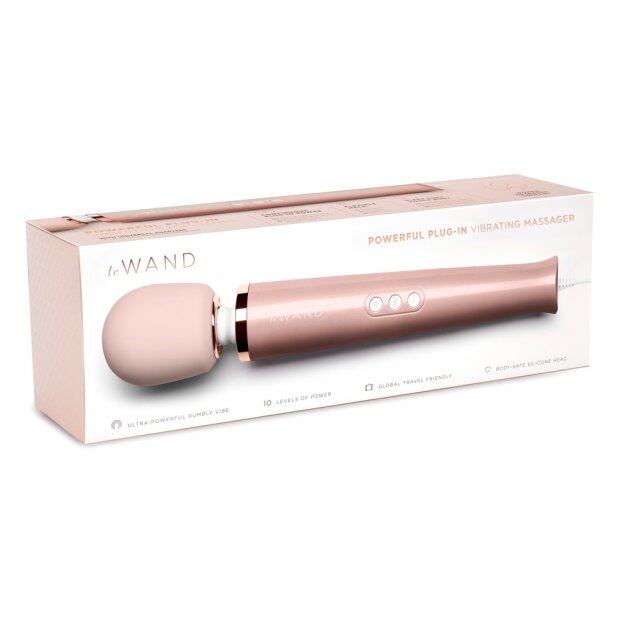 Le Wand Powerful Plug-In Wand-Massager Rosé
