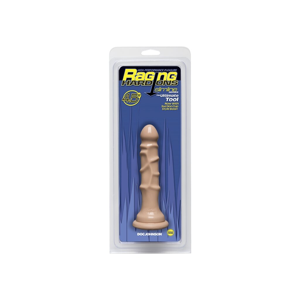 Doc Johnson Slimline Anal Dildo mit Saugnapf Spezialdildo Beige 11 cm,  13,95