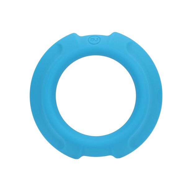 Doc Johnson Flexisteel Penis-Ring mit Metallkern Blau ⌀ 4,3 cm