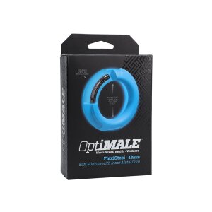 Doc Johnson Flexisteel Penis-Ring mit Metallkern Blau ⌀...