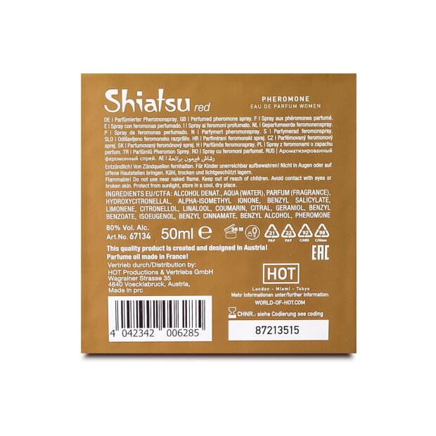 HOT Pheromon Fragrance Women Red 50 ml