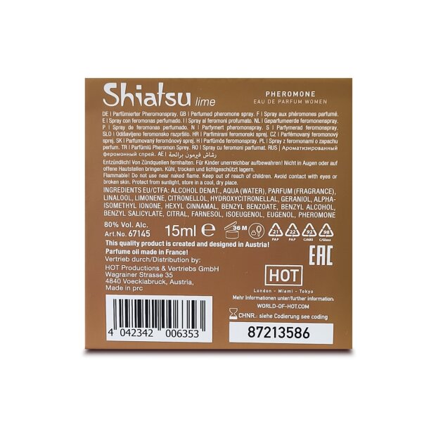 Pheromon Fragrance Women Lime 15 ml