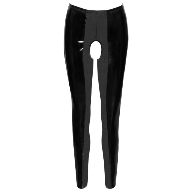 Lack Leggings offen S - XL