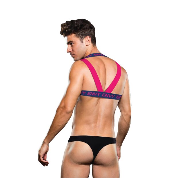 Envy Logo Harness Blue Pink S/M