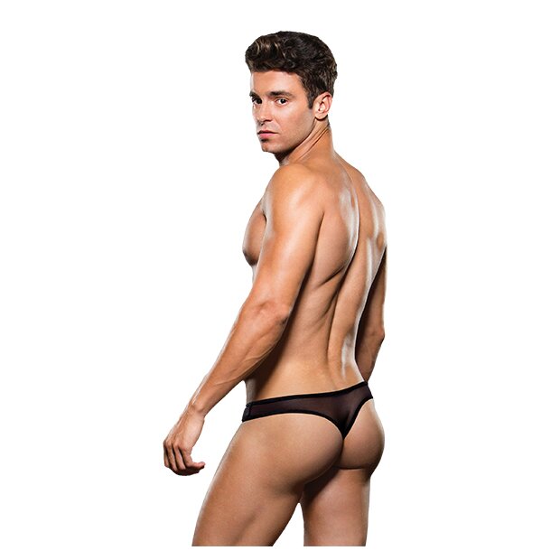 Envy Mesh Thong Black S/M - L/XL