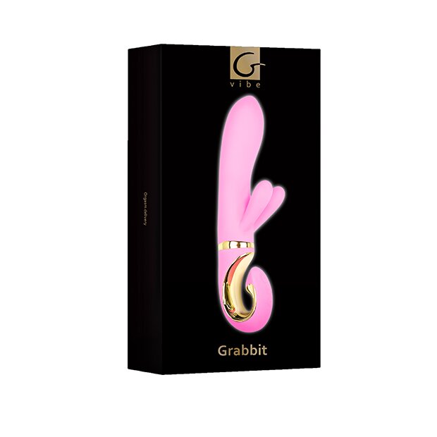 G-Vibe Grabbit Vibrator Rabbit Pink 18 cm