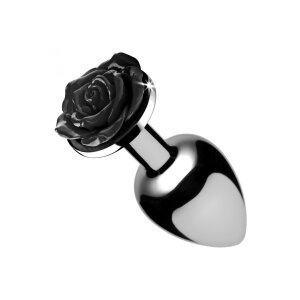 Booty Sparks Anal Plug groß Black Rose schwarze Rose