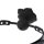 Silicone Black Rose Gag