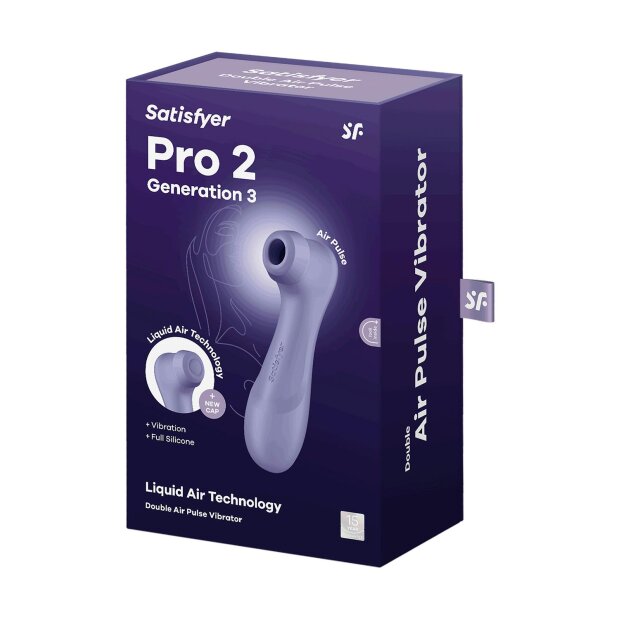 Satisfyer Pro 2 Generation 3 With Liquid Air Lilac