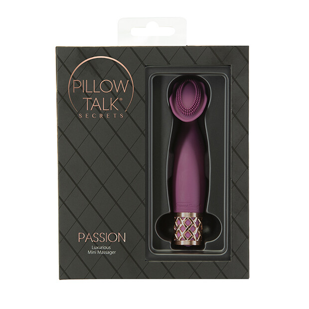 Pillow Talk - Secrets Passion Clitoral Vibrator Wine