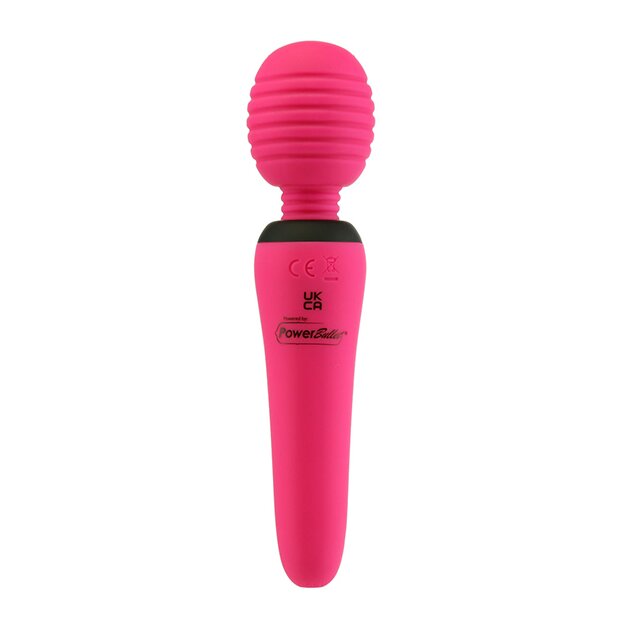 PalmPower Groove Mini Wand Vibrator Pink 15,25 cm