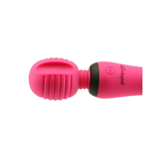 PalmPower Groove Mini Wand Vibrator Pink 15,25 cm