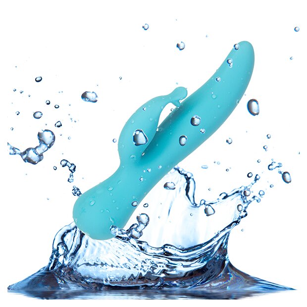 Swan The Kissing Swan Rotating & Vibrating Blue