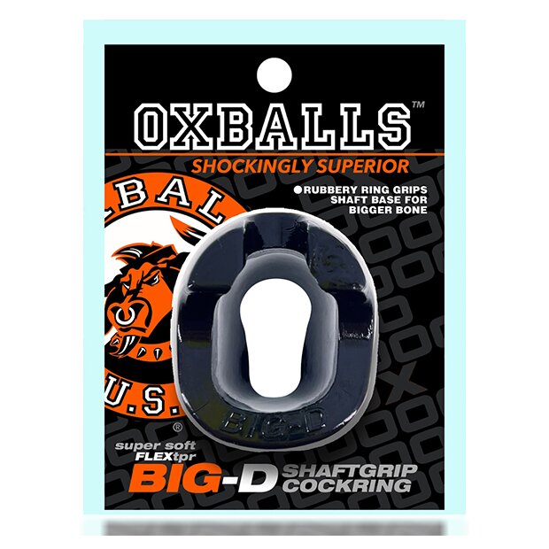 Oxballs Big-D Shaft Grip Cockring Schwarz ⌀ 4-5 cm