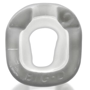 Oxballs Big-D Shaft Grip Cockring Wei&szlig; ⌀ 4-5 cm