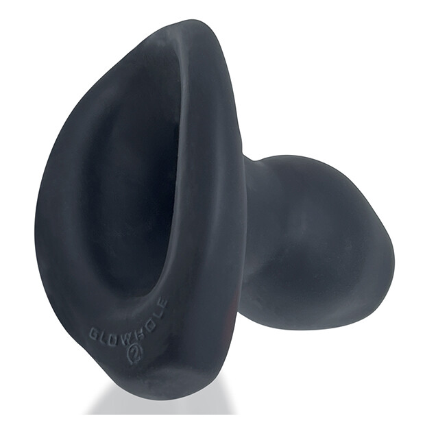 Oxballs Morphhole-1 Gaper Plug Black Ice Small Tunnelplug Schwarz ⌀ 5 cm