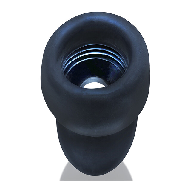 Oxballs Morphhole-1 Gaper Plug Black Ice Small Tunnelplug Schwarz ⌀ 5 cm