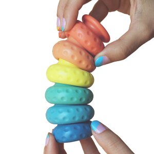 Ohnut Classic Soft Buffer Rings Pride Penisringe Regenbogen