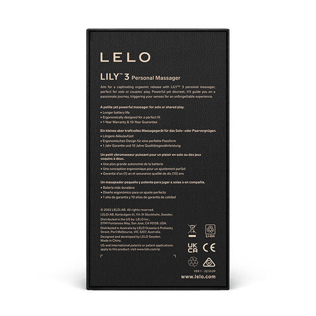 Lelo Lily 3 Personal Massager Polar Green