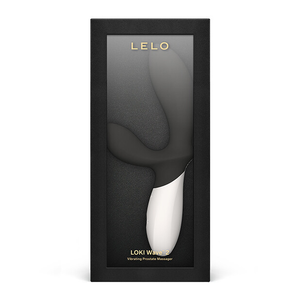 Lelo Loki Wave 2 Vibrating Prostate Massager Black