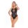 Duchess Highneck Bodysuit Black Onesize - Queensize