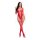 All A Dream Bodystocking Red Onesize - Queensize