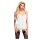 Bustier And Gstring White S - 3XL/4XL