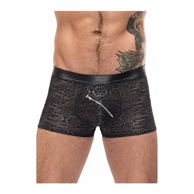 Zip Pouch Shorts Black S - XL