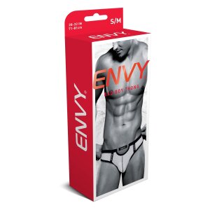 Envy Bad Boy Thong White, S/M