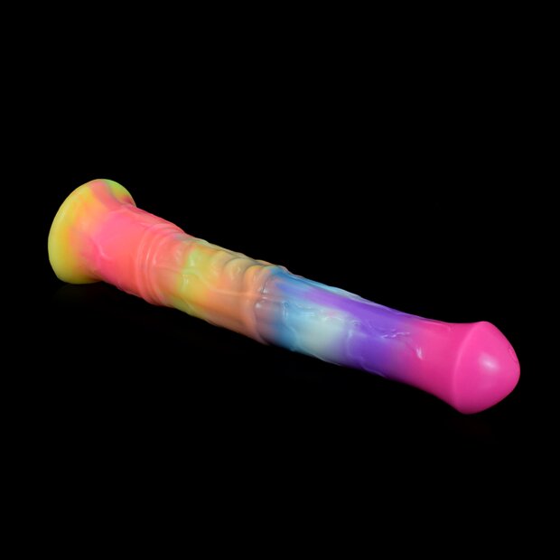 Kiotos Monstar 72 Beast Dildo Glow in the Dark Spezialdildo Mehrfarbig 29,5 cm ⌀ 4,5 cm