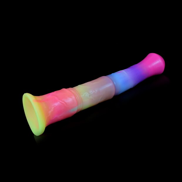 Kiotos Monstar 72 Beast Dildo Glow in the Dark Spezialdildo Mehrfarbig 29,5 cm ⌀ 4,5 cm