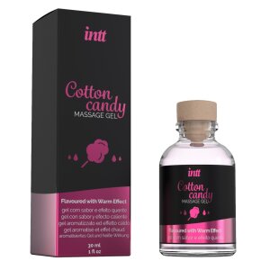 intt Massage Gel Cotton Candy Glass Bottle 30ml