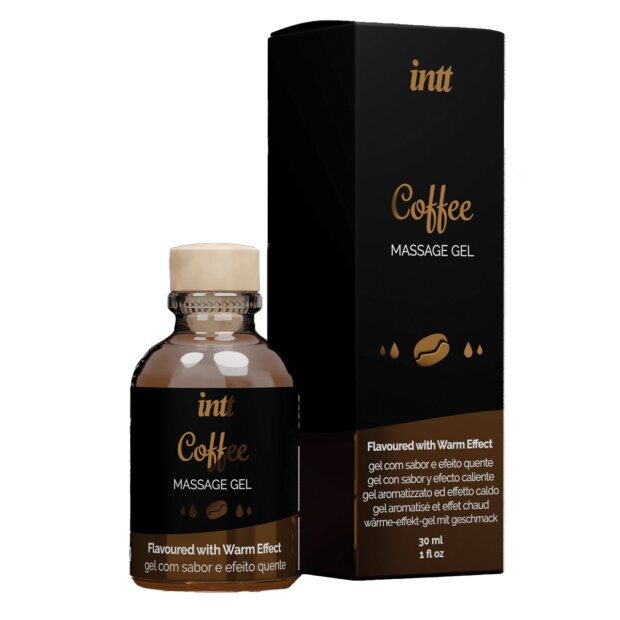 intt Massage Gel Coffee Bottle30ml