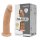 SILEXD Dual Density Silicone Dildo Beige 15,4 cm