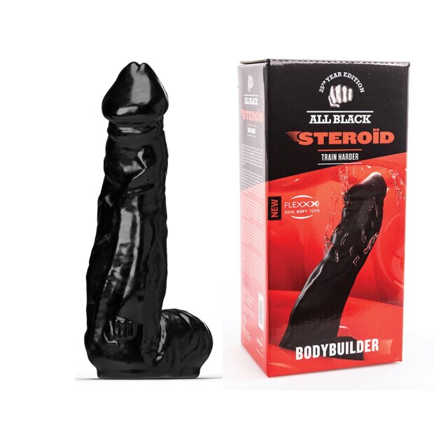 ALL BLACK STEROID Bodybuilder Black