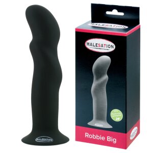 Malesation Robbie Dildo Large Dildo Schwarz 19,7 cm