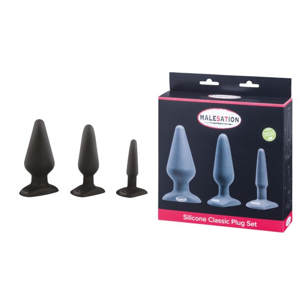 MALESATION Silicone Classic Plug Set