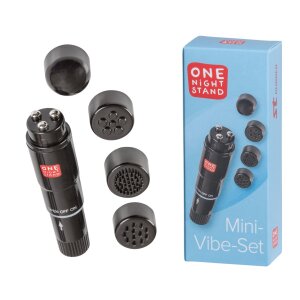 ONE NIGHT STAND Mini-Vibe-Set Vibrator Schwarz 10 cm ⌀...
