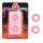 Seven Creations Tickler Rings Penisringe Pink 2er Pack