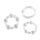 Seven Creations Pro Rings Set Penisringe Transparent 3 Teilig
