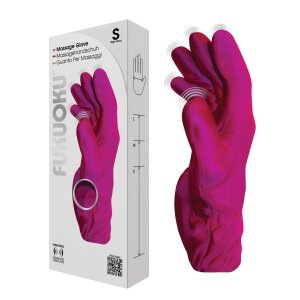 FUKUOKU Glove Massage Glove Pink - Small