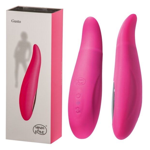 MINDS of LOVE Gusto Vibrator Pink 17 cm ⌀ 2,5 cm