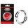 MALESATION Metal Ring Rounded Steel 38