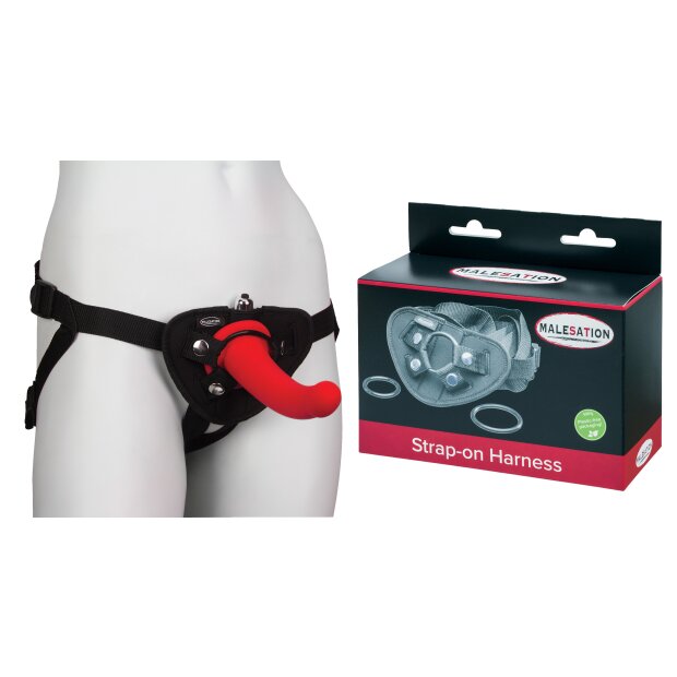 Malesation Strap-on Harness Schwarz Taille 41,0 cm bis 152,0 cm