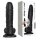 Strap-on-me Sliding Skin Realistic Dildo Black L - 19 cm
