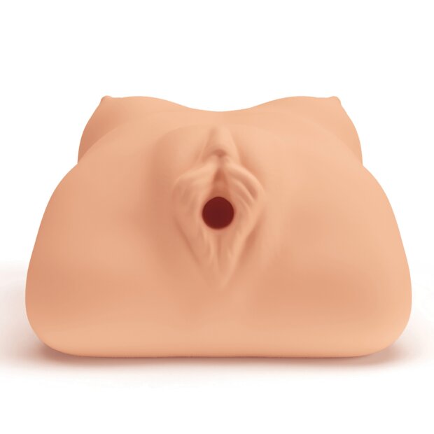 MALESATION Masturbator Real Boobs + Pussy