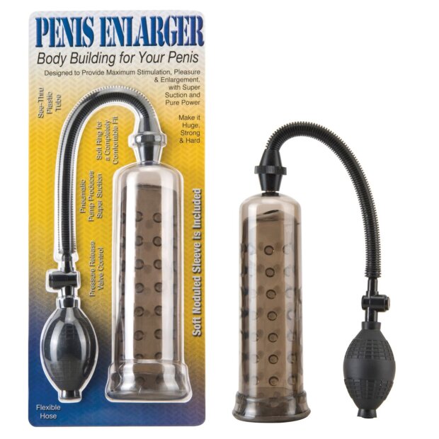 Penis Enlarger Potency Pump Black