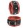 XX-DREAMSTOYS Leder Fu&szlig;fessel rot schwarz